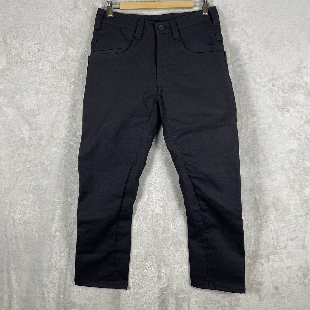 1620 Workwear Black Pants Mens 32 (fits 30x27) Made in USA Cordura
